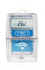 T-TEC RF A 7-3C Wireless, two temperature channel data logger with display